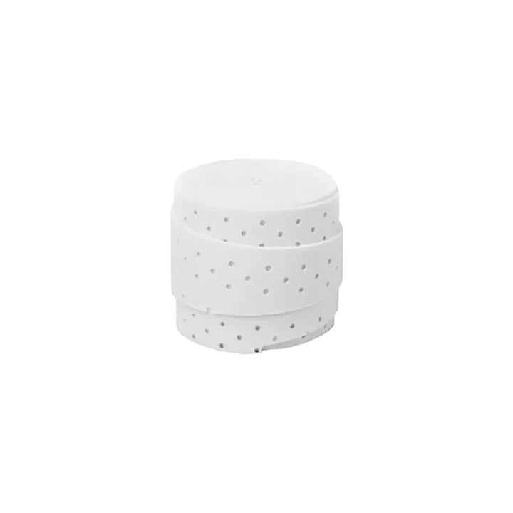 Wilson Pro Feel Perforated White Single Overgrip (5 pcs)